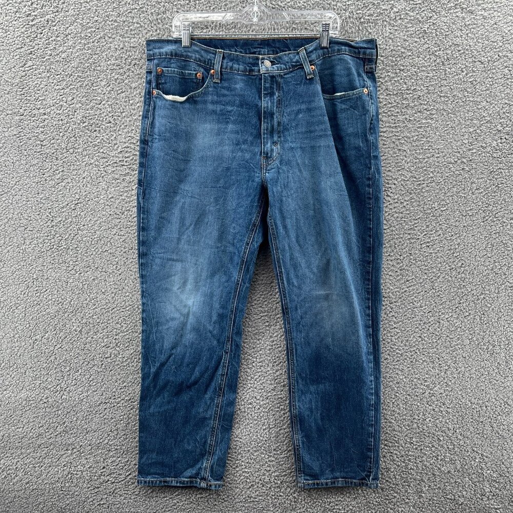 Levis 541 Jeans Mens 38 X 30 Athletic Fit Blue Stretch Denim